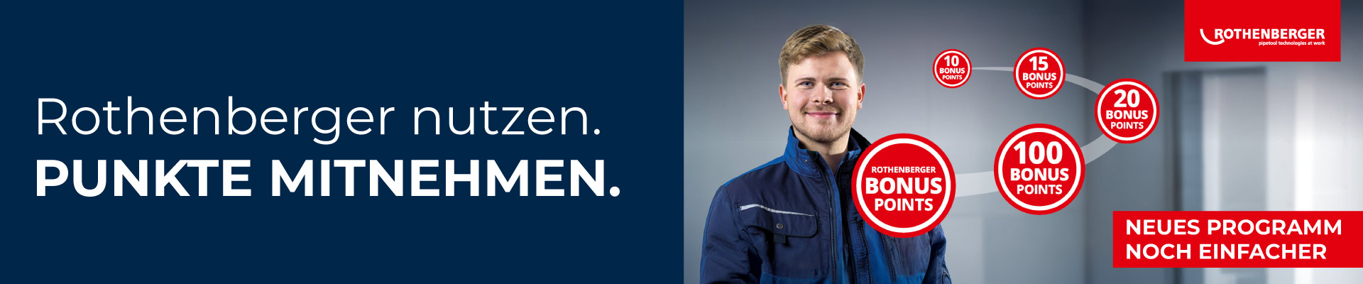 Rothenberger Bonusprogramm – Punkte sammeln bei jedem Kauf