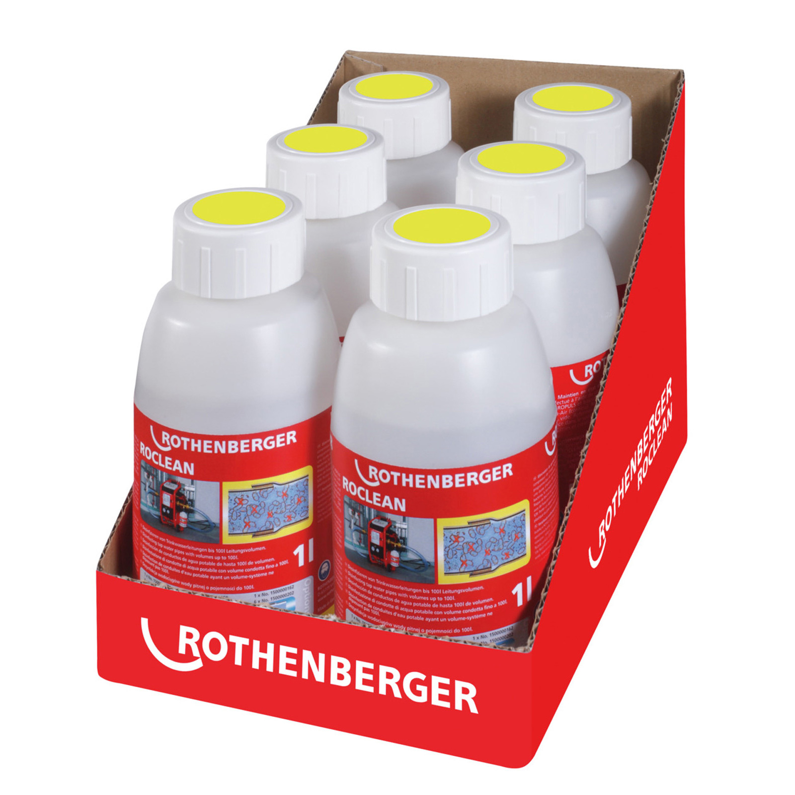 ROTHENBERGER ROPULS Desinfektionsmittel, 6-er Pack  - 1500000157