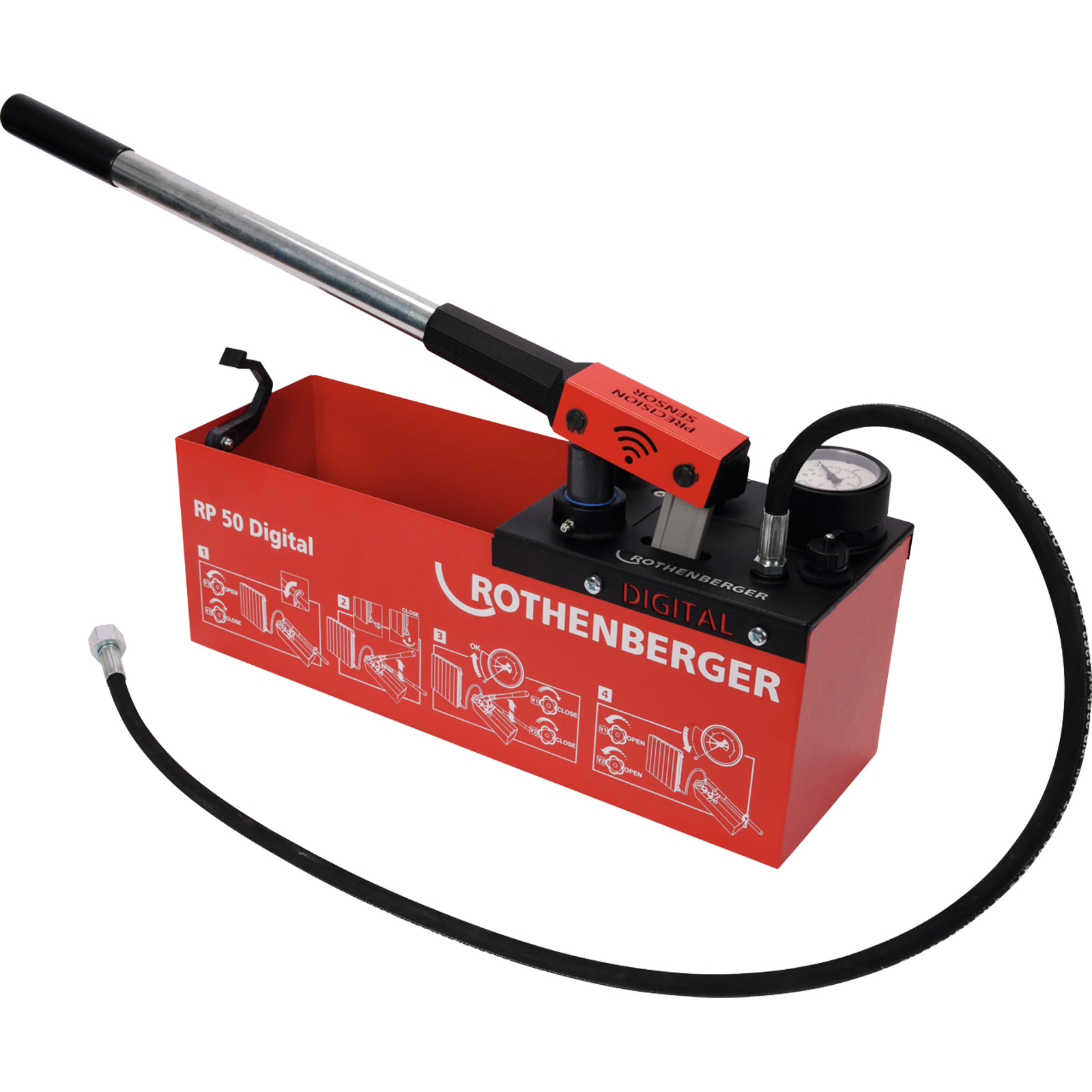 ROTHENBERGER Prüfpumpe RP 50 digital - 1000004000