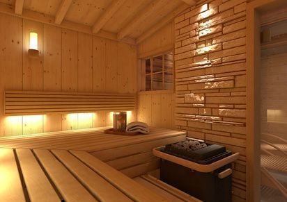 Hitzeschutzwand für Sauna Holzofen online bestellen!