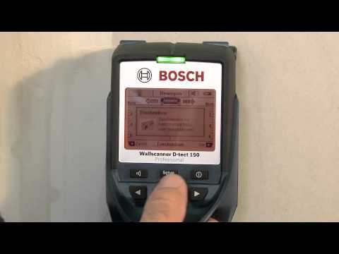 Bosch Ortungsgerät Wallscanner D-tect 120 12 V / 1x 2,0 Ah Akku + Ladegerät inkl. Quick-Start-Karte in L-Boxx - 0601081301