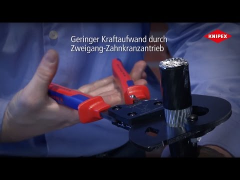 Knipex ACSR Freileitungsschneider (Ratschenprinzip)für Freileitungsseile mit Stahlkern - 9532340SR
