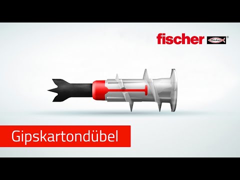 Fischer 40x Gipskartondübel DUOBLADE - 545677