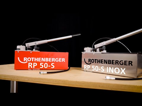 ROTHENBERGER Prüfpumpe RP50S, manuell - 60200