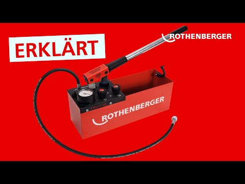 ROTHENBERGER Prüfpumpe RP 50 digital - 1000004000