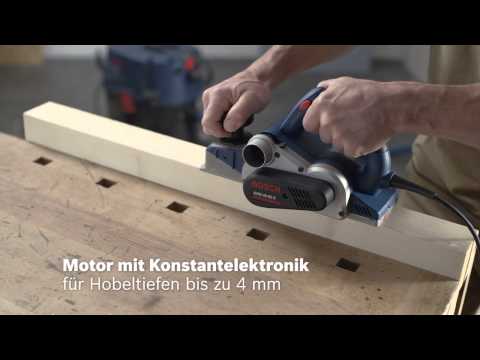 Bosch Hobel GHO 40-82 C 850 W inkl. Zubehör-Set im Koffer - 060159A760