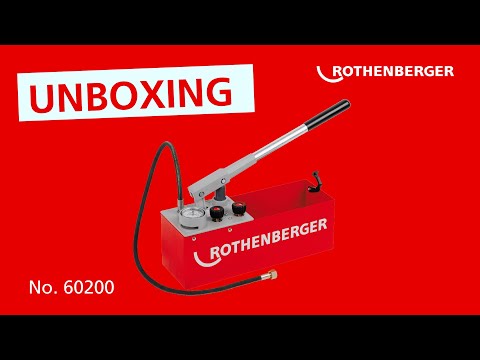 ROTHENBERGER Prüfpumpe RP50S, manuell - 60200