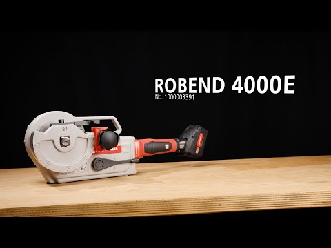 ROTHENBERGER ROBEND 4000 E Set, 15-18-22-28mm, inkl. 4Ah Akku und Ladegerät - 1000003392