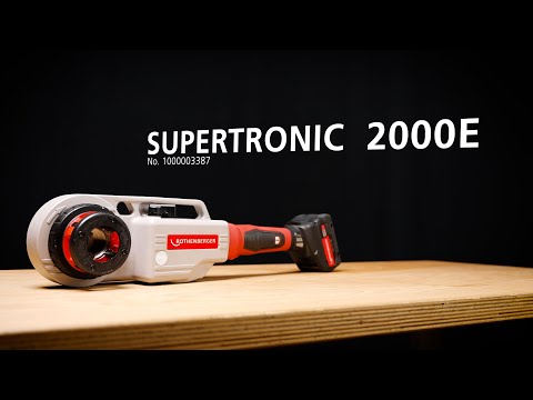 ROTHENBERGER SUPERTRONIC 2000 E, mit Gegenhalter, ohne Akku/Ladegerät - 1000003387