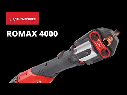 ROTHENBERGER ROMAX 4000 Grundgerät ohne Akku/ohne Ladegerät - 1000002683