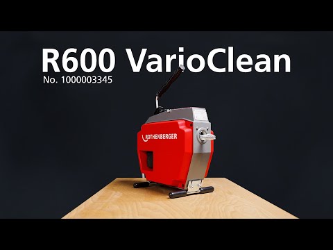 ROTHENBERGER R600 VarioClean + Spiral/Werkzeugset - 1000003346