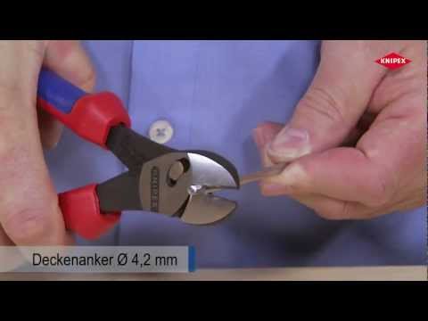 Knipex TwinForce Hochleistungs Seitenschneider 180 mm - 7372180