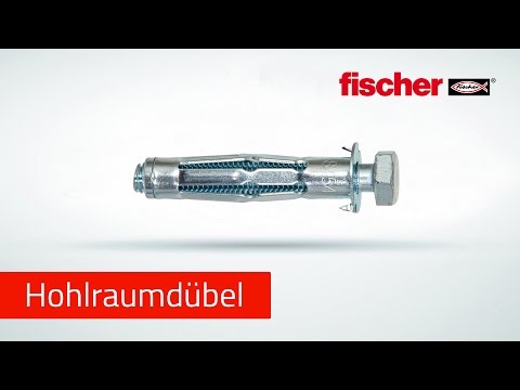 Fischer 20x Hohlraum-Metalldübel HM 5 x 65 S B im Beutel - 538883