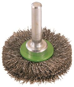 Rundbürste D.30mm Drahtstärke 0,2mm VA 9mm 20000min-¹ TECWERK