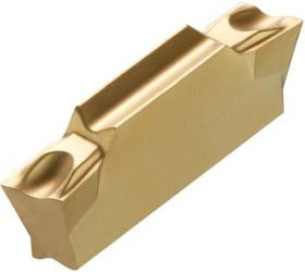 Drehwendeschneidplatte ISO LCMF 031602R15-CM:T8330 Breite 3mm PVD beschichtet