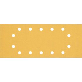 Bosch 10x Expert C470 Schleifpapier mit 14 Löchern für Schwingschleifer 115 x 280 mm G 120 - 2608900849