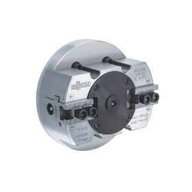 Röhm Kraftspannfutter KFD 400, 2-Backen, Gewichtserleichtert, Zylindrische Zentrieraufnahme - 128421