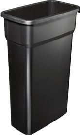 Wertstoffsammler 70l H730xB490xT290mm schwarz ROTHO