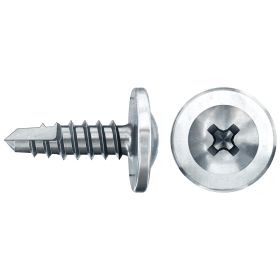 fischer Profilverbinderschraube FPS-FPB 4,2 x 13 ZPF 200 Flachrundkopf Kreuzschlitz PH Vollgew. - 577774