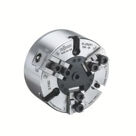 Röhm Kraftspannfutter KFD 110, 3-Backen, mit Kreuzversatz, Zylindrische Zentrieraufnahme - 004266