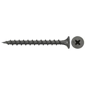 fischer Schnellbauschraube FSN-TPR 3,9 x 40 Trompetenkopf Grobgew. Kreuzschlitz PH schwarz phosphatiert - 578594