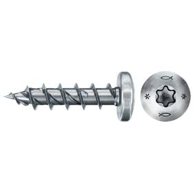 fischer Spanplattenschraube PowerFast FPF II PTF 5,0 x 25 BC 55 Panhead Innenstern TX Vollgew. - 578019