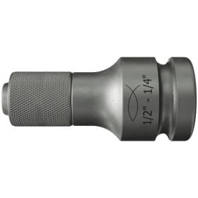 Fischer Stecknuss mit Antrieb 1/2" und Aufnahme 1/4" - 553928