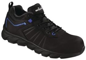 Sicherheitsschuh VEZZO Gr.41W.10,5 schwarz/blau S3 SRC EN20345 Action-Nubuk WICA