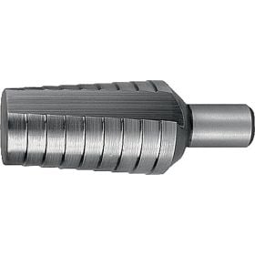 RUKO Stufenbohrer HSS ohne Spitze 2 Schneiden Ø 12 - 20 mm - 101361