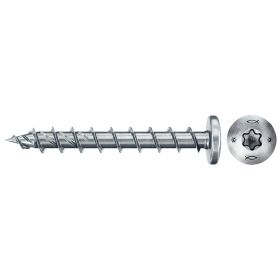 fischer Spanplattenschraube PowerFast FPF II PTF 6,0 x 60 BC 18 Panhead Innenstern TX Vollgew. - 578026