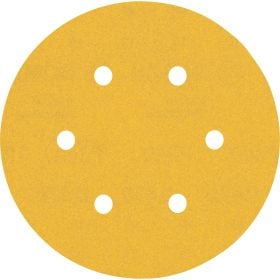 Bosch 50x Expert C470 Schleifpapier mit 6 Löchern für Exzenterschleifer 150 mm G 240 - 2608900923