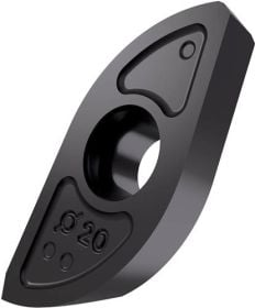 Fräswendeschneidplatte ISO ZP 32ER-FM:M8310 Bohrungs-D. 5,9mm PVD beschichtet