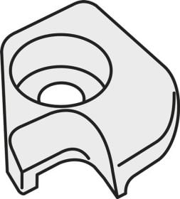 Klemme ISO UP 20 Bruttogewicht 1,5g PRAMET