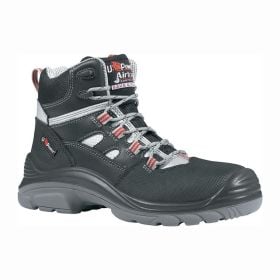 UPower Sicherheitsstiefel Cross Größe 44 schwarz / grau / rot - UC10014-44
