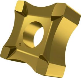 Scarfing-Schneideinsatz ISO SNMX 19-R15:6640 Radius 15mm MT-CVD beschicht. Gold