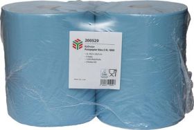 Putztuch ELOwipe XL L.ca.360 mxB.ca.360mm blau 2-lag.2 Rl./VE ELOS
