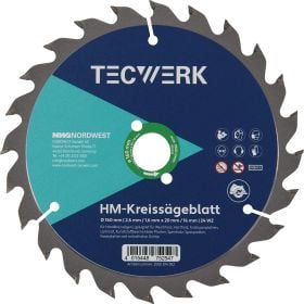 Handkreissägeblatt AD 235mm Z.24 WZ Schnitt-B.2,8mm TECWERK