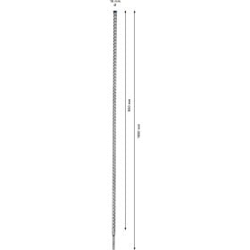Bosch Expert SDS plus-7X Hammerbohrer 16 x 950 x 1.000 mm - 2608900135