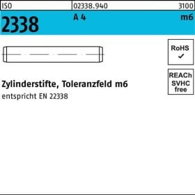 Zylinderstift ISO 2338 4 m6x 16 A 4 500 Stück