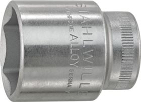 Steckschlüsseleinsatz 456 21 3/8 Zoll 6 kant SW 21mm L.34mm STAHLWILLE
