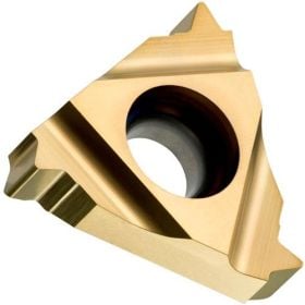 Gewindedreh-Wendeschneidplatte ISO TN 16NR160W:T8030 Innenkreis-D. 9,525mm PVD