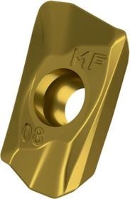 Fräswendeschneidplatte ISO ADMX 11T304SR-MF:M8340 D.2,9mm PVD beschichtet Gold