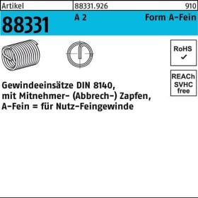 Gewindeeinsatz R 88331 FormA-Fein M20x2x30 A 2 10 Stück AMECOIL