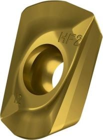 Fräswendeschneidplatte ISO ADEX 160612SR-HF2:M8340 D.4,5mm PVD beschichtet Gold
