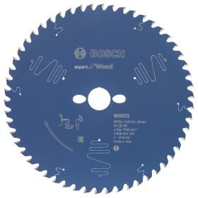 Bosch Kreissägeblatt Expert for Wood für Tischkreissägen 254 x 30 x 2,6 mm 54 - 2608644342