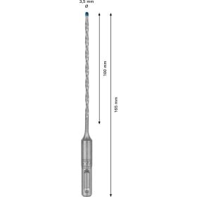 Bosch Expert SDS plus-7X Hammerbohrer 3,5 x 100 x 165 mm - 2608900056