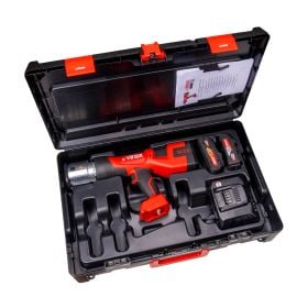 VIRAX Akku-Pressmaschine M3X 32kN + 1x 4 Ah  + 1x 2Ah + Ladegerät CAS - 253212