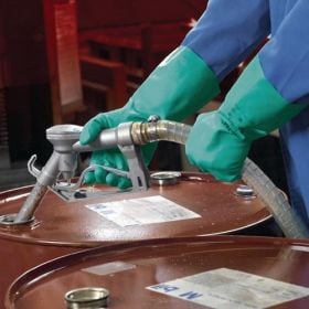 ANSELL Chemiehandschuh AlphaTec Sol-Vex Gr.11 grün EN 388 EN 374 EN 1149 - 37-675-11