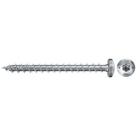 Fischer 200x Power-Fast II FPF II PTF 3,5 x 35  mm BC Pan Head mit Innenstern TX20 Vollgewinde galvanisch verzinkt blau passiviert - 670103