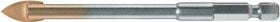 Glasbohrer D.10mm kugelgestrahlt ALPEN